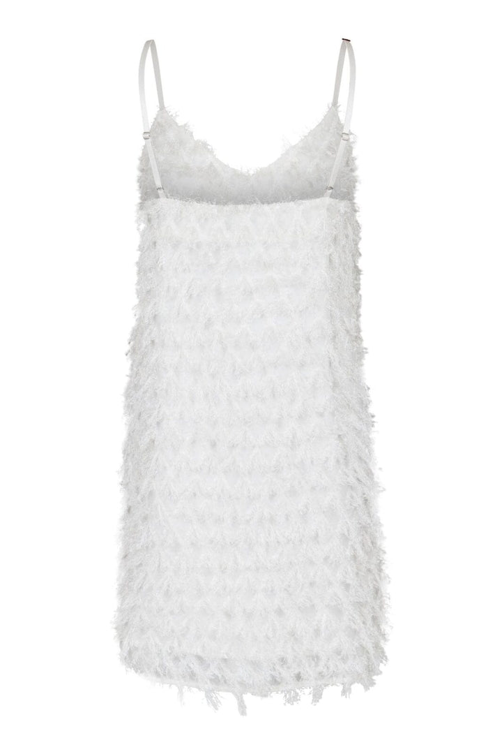 Neo Noir - Lilja Fringe Dress - Off White Kjoler 