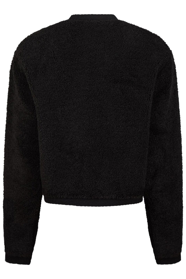 Neo Noir - Limo Fluffy Knit Cardigan 161963 - 100 - Black