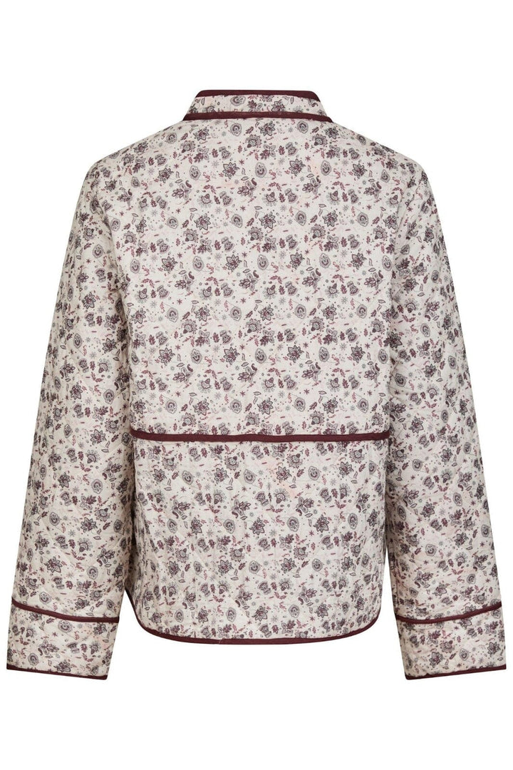 Neo Noir - Lottie Blush Quilt Jacket 164740 - 779 - Bordeaux/Rosa