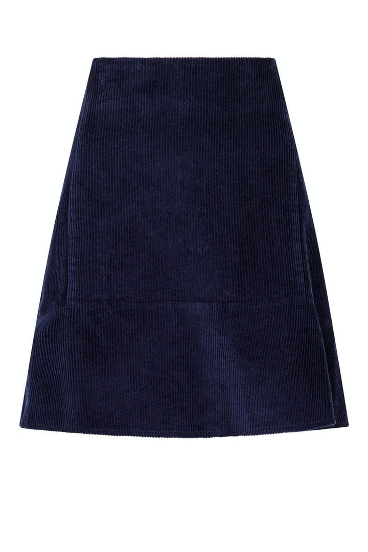 Neo Noir - Loui Corduroy Skirt - Navy 