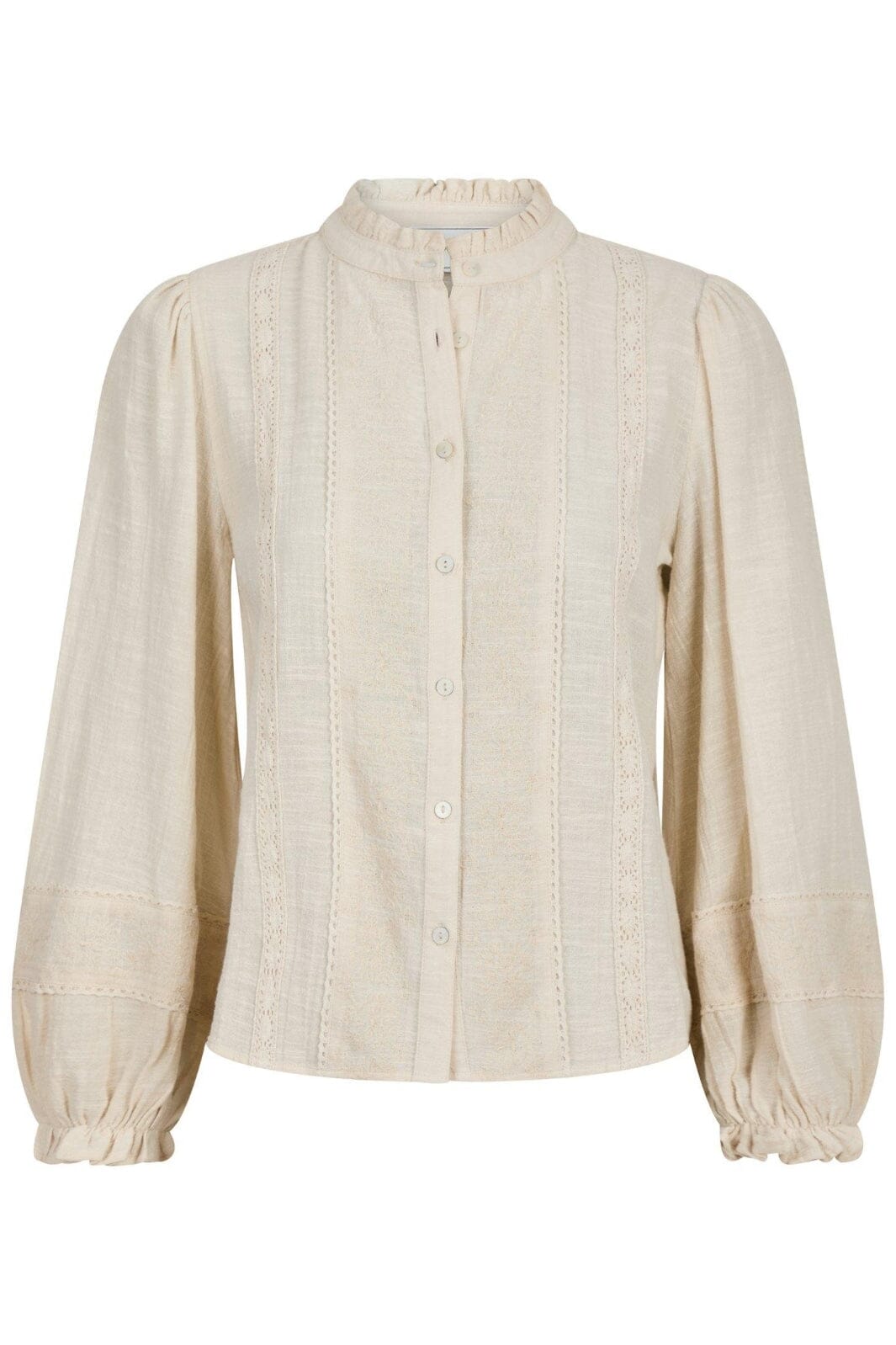 Neo Noir - Marlowe Deco Blouse 164391 - 124 - Ivory