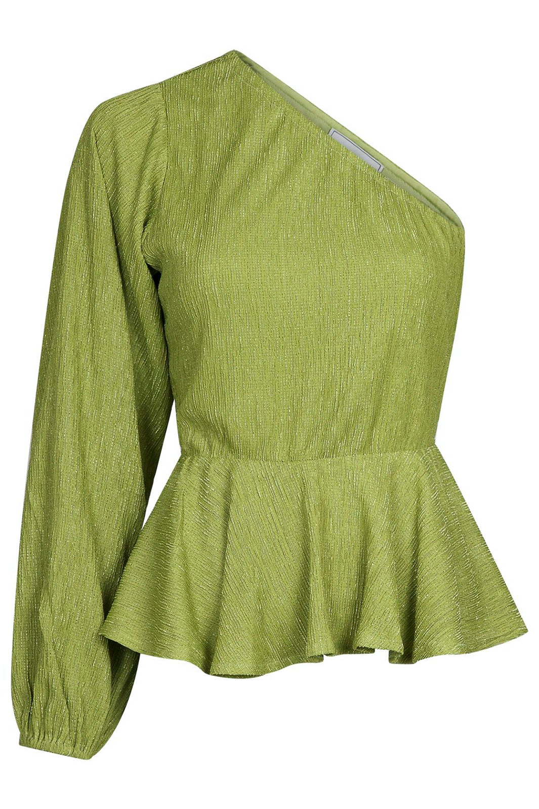 Neo Noir - McCartney Plisse Blouse - Green Bluser 