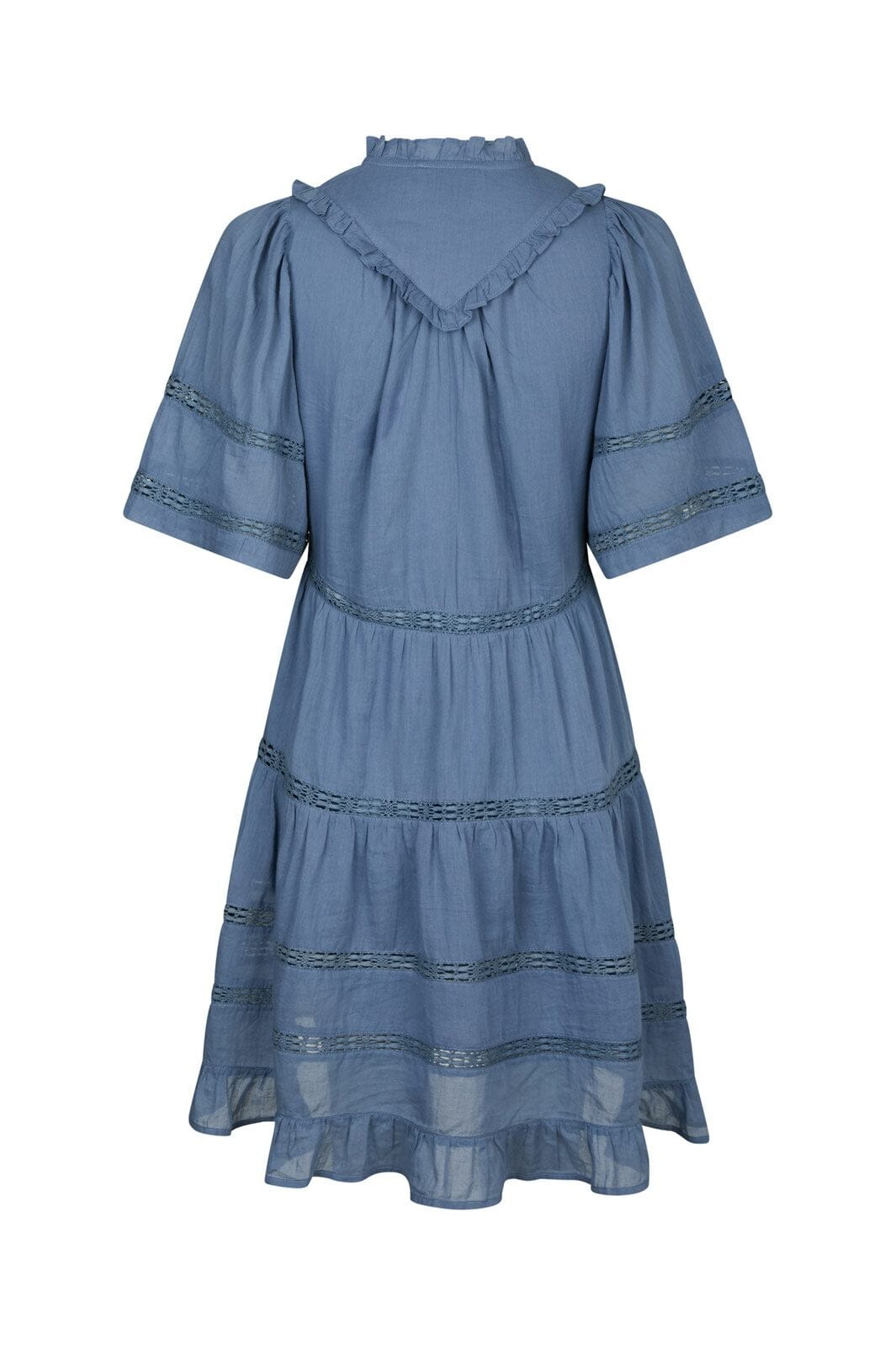 Neo Noir - Milene S Voile Dress 165528 - 407 - Smoke Blue