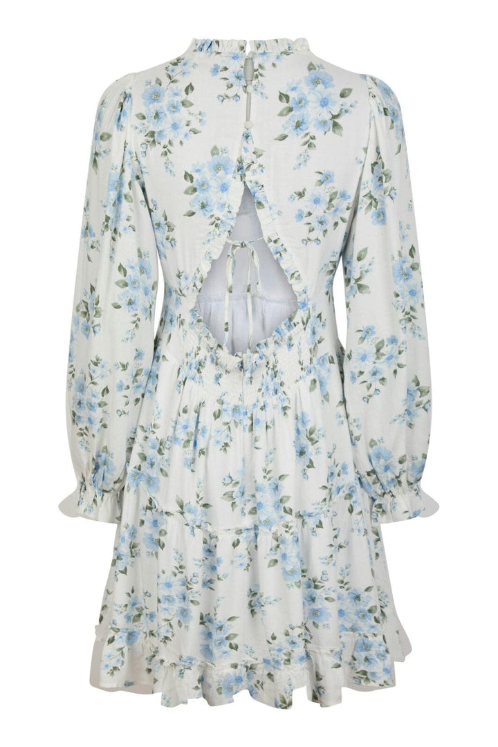 Neo Noir - Miller Floral Dream Dress 165277 - 145 - Light Blue