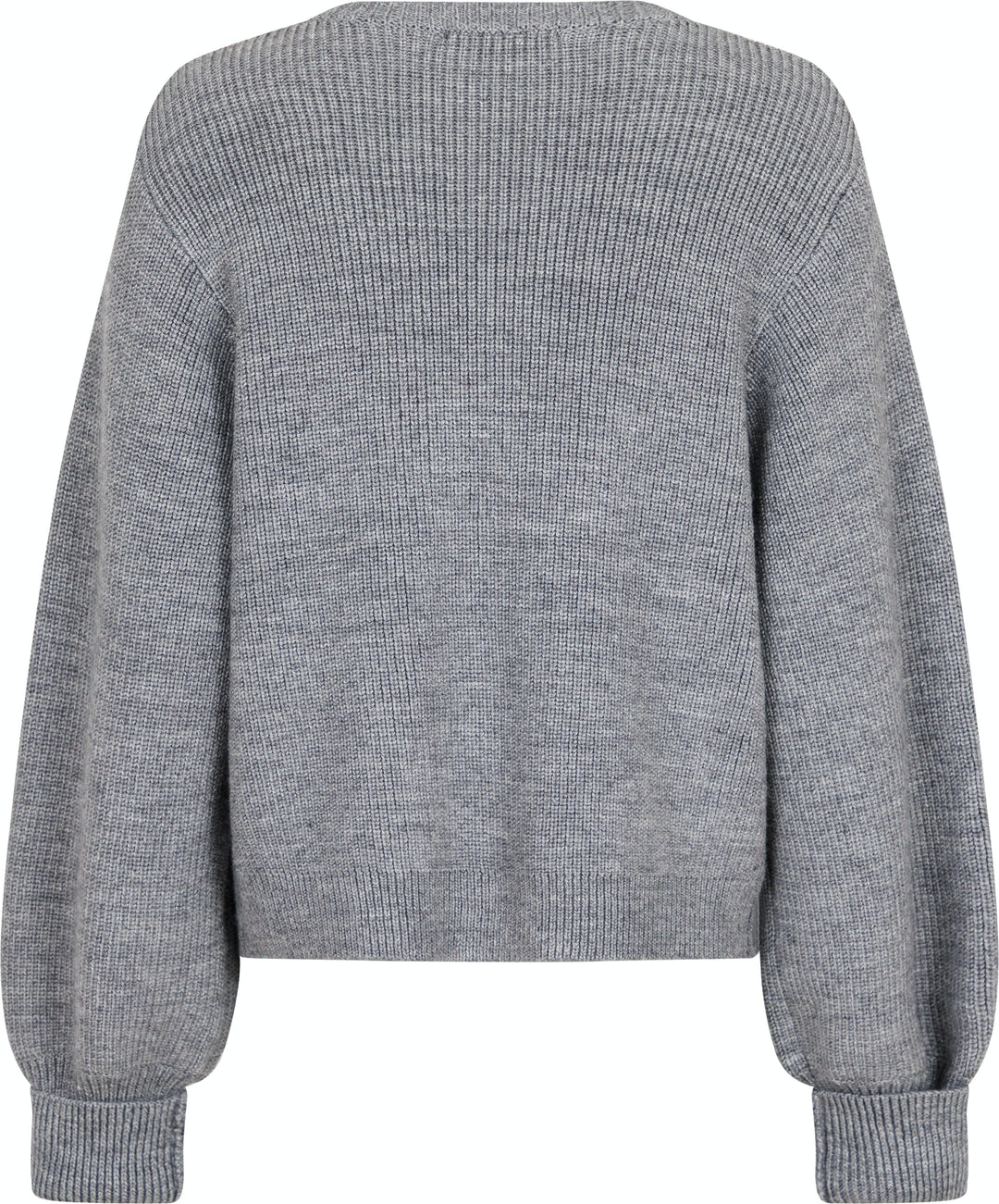 Neo Noir - Muscado Knit Cardigan - Grey Melange