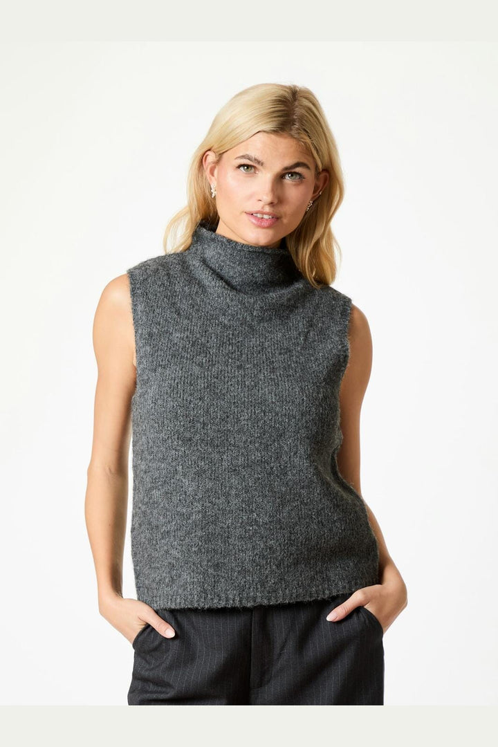 Neo Noir - Odelia Knit Top - Antracit