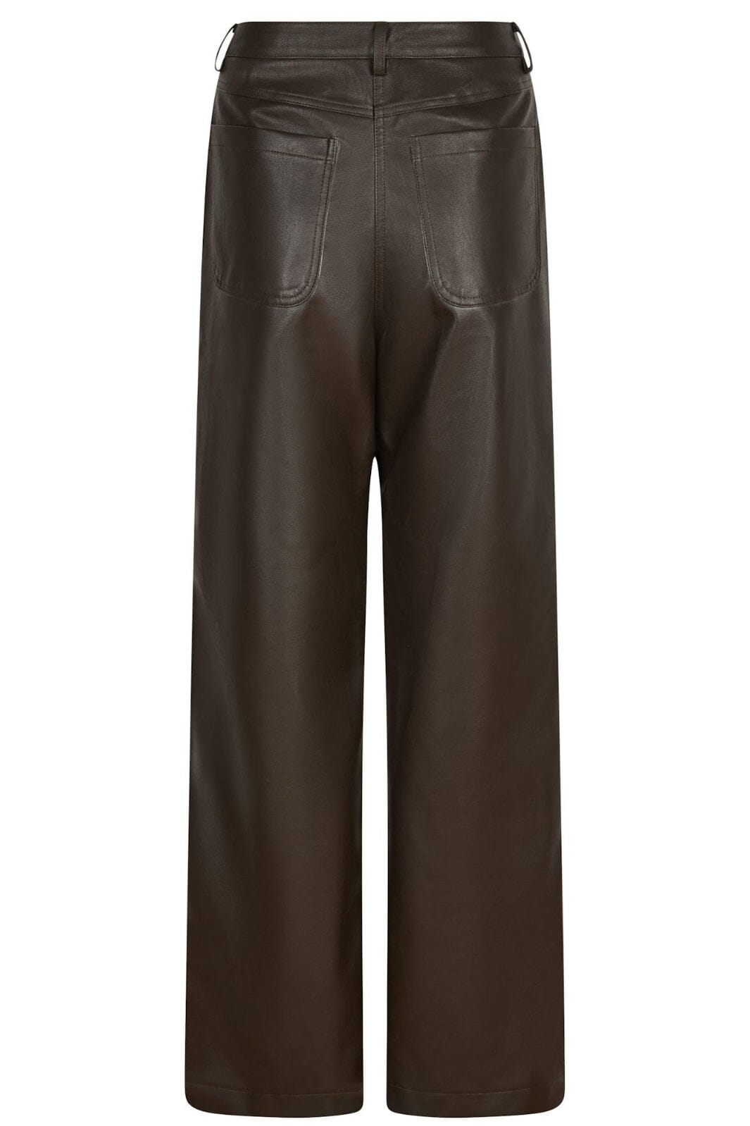 Neo Noir - Pinur Faux Leather Pants 164609 - 676 - Dark Brown