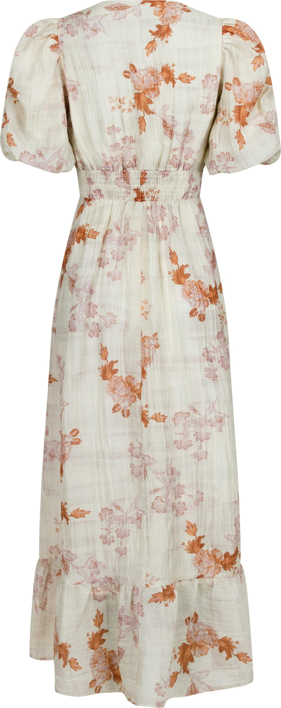 Neo Noir - Rilana Airy Floral Dress - Creme