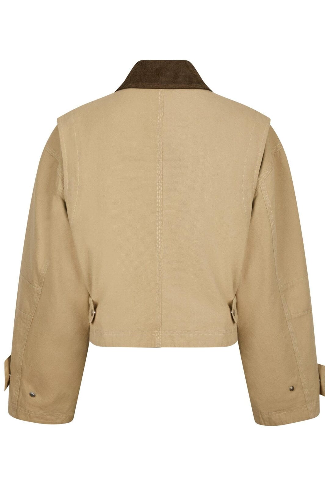 Neo Noir - Rivera Canvas Boxy Jacket 164402 - 213 - Sand