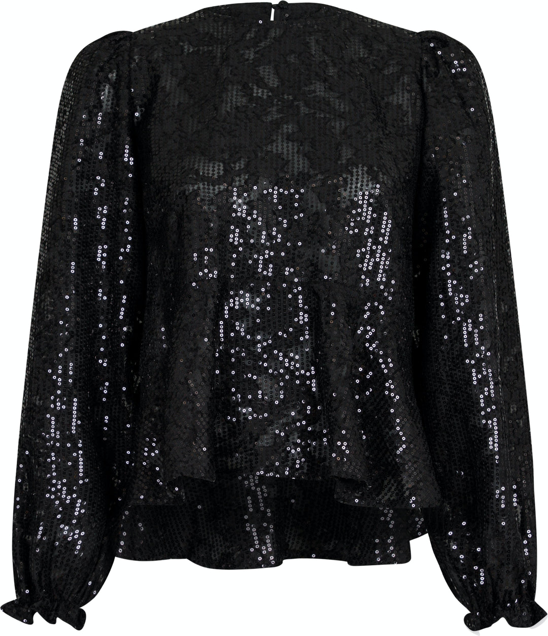 Neo Noir - Rizzo Sequins Blouse - Black