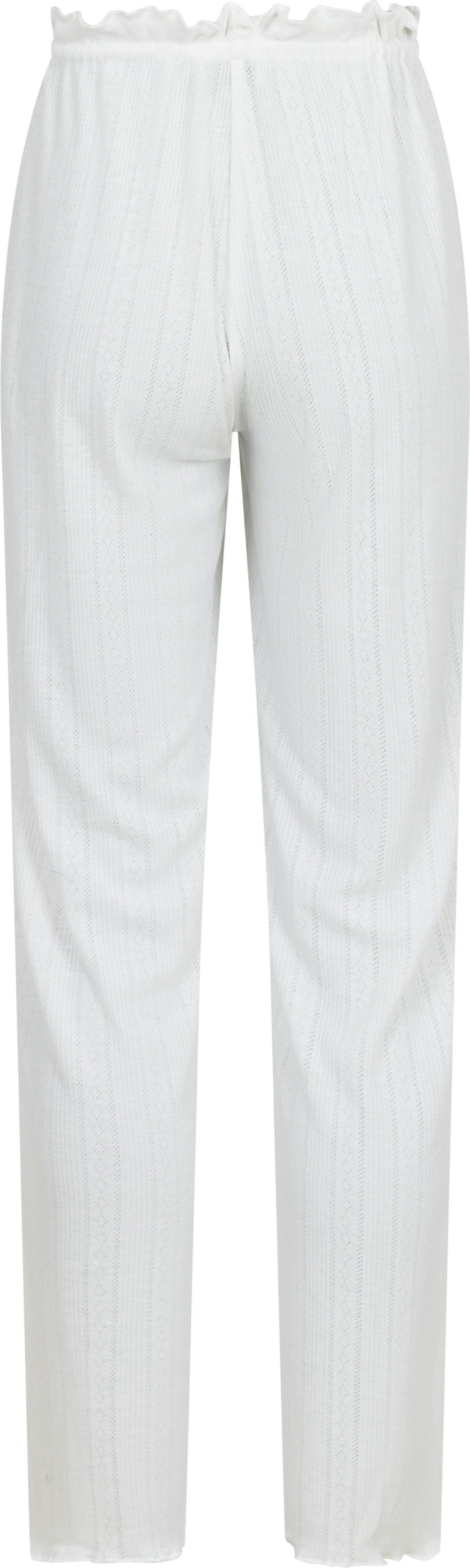 Neo Noir - Serafina Pointelle Pants - White