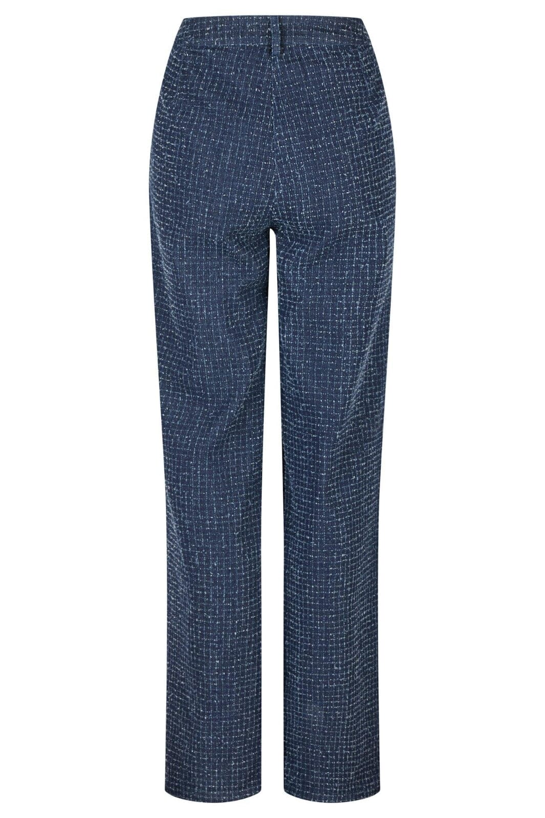 Neo Noir - Shaya Denim Structure Pants 164345 - Dark Blue Bukser 