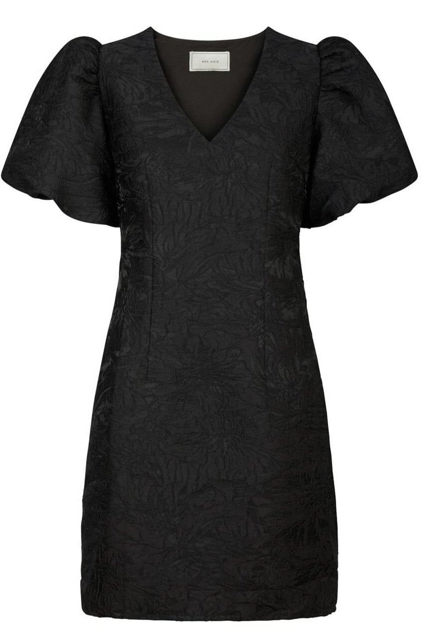 Neo Noir - Sika Brocade Dress 163847 - Black