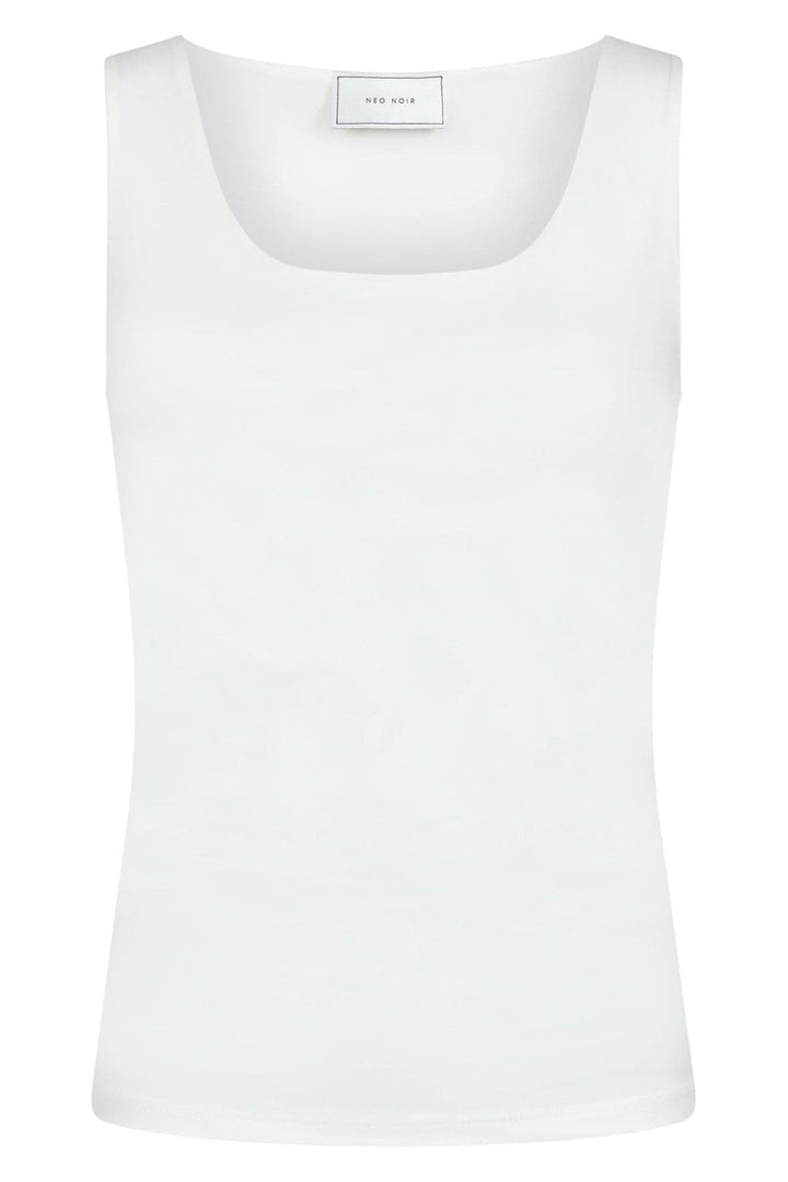 Neo Noir - Sophia Jersey Top - Off White Toppe 