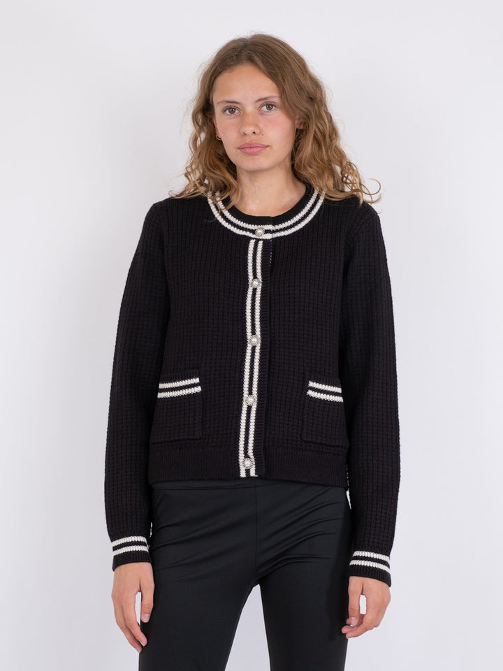 Neo Noir - Tilda Knit Cardigan - Black