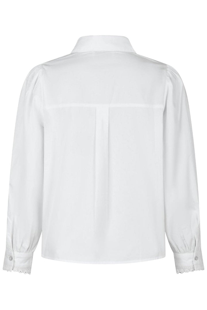 Neo Noir - Tilly C Poplin Shirt 163534 - 120 - White