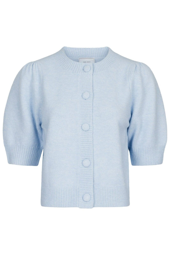 Neo Noir - Trudy Knit Cardigan - Light Blue Cardigans 