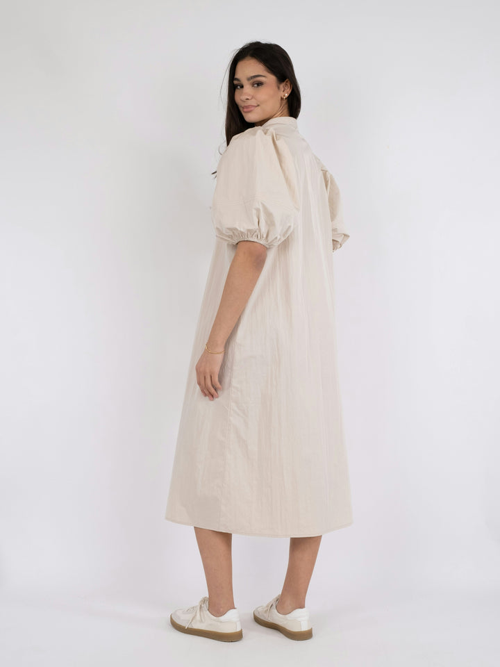 Neo Noir - Verossa Solid Dress - Ivory