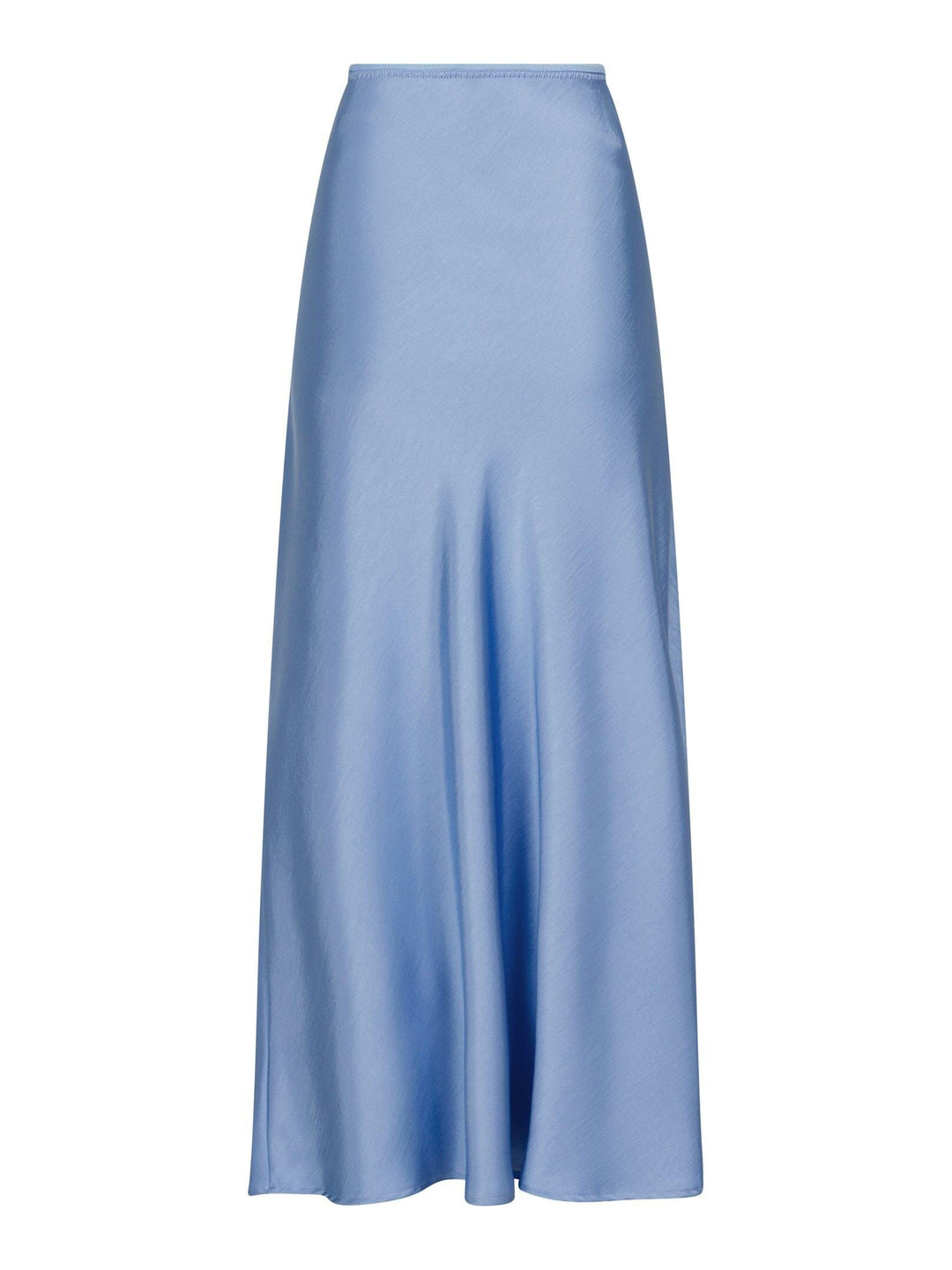 Neo Noir - Vicky Heavy Sateen Skirt - Smoke Blue Nederdele 