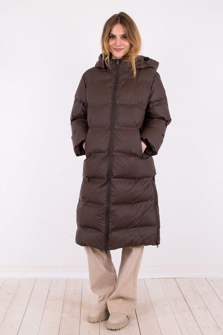 Neo Noir - Viviana C Puffer Jacket - Mocca Jakker 