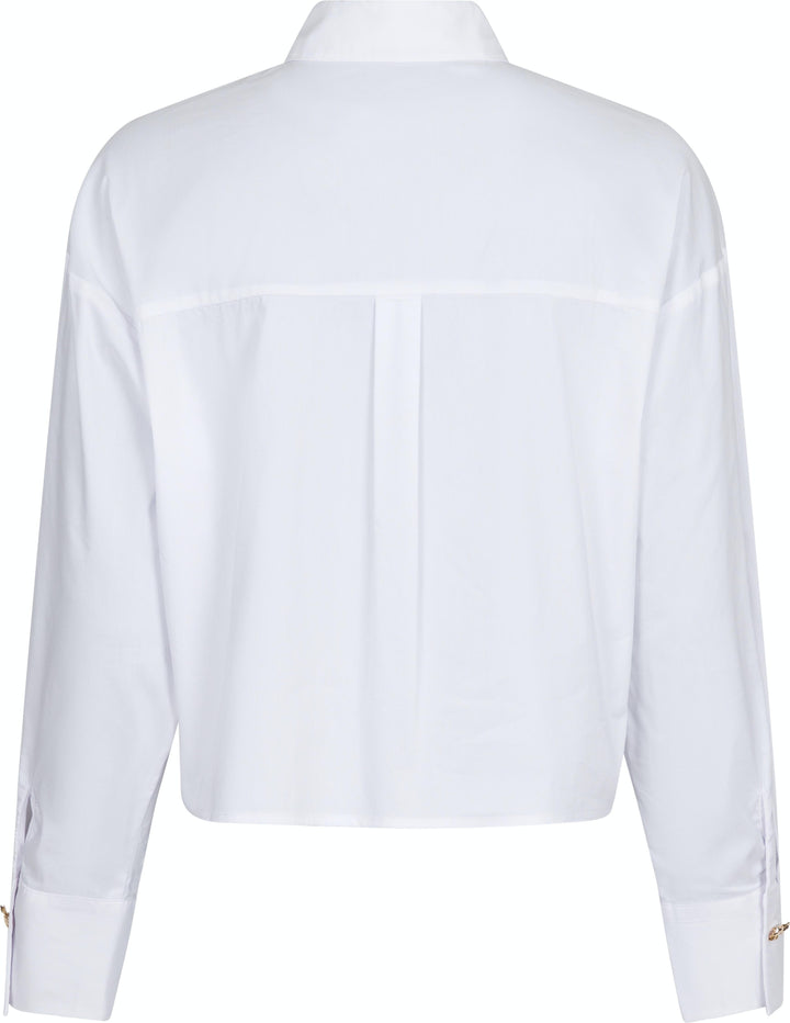 Neo Noir - Wisla Poplin Shirt - White