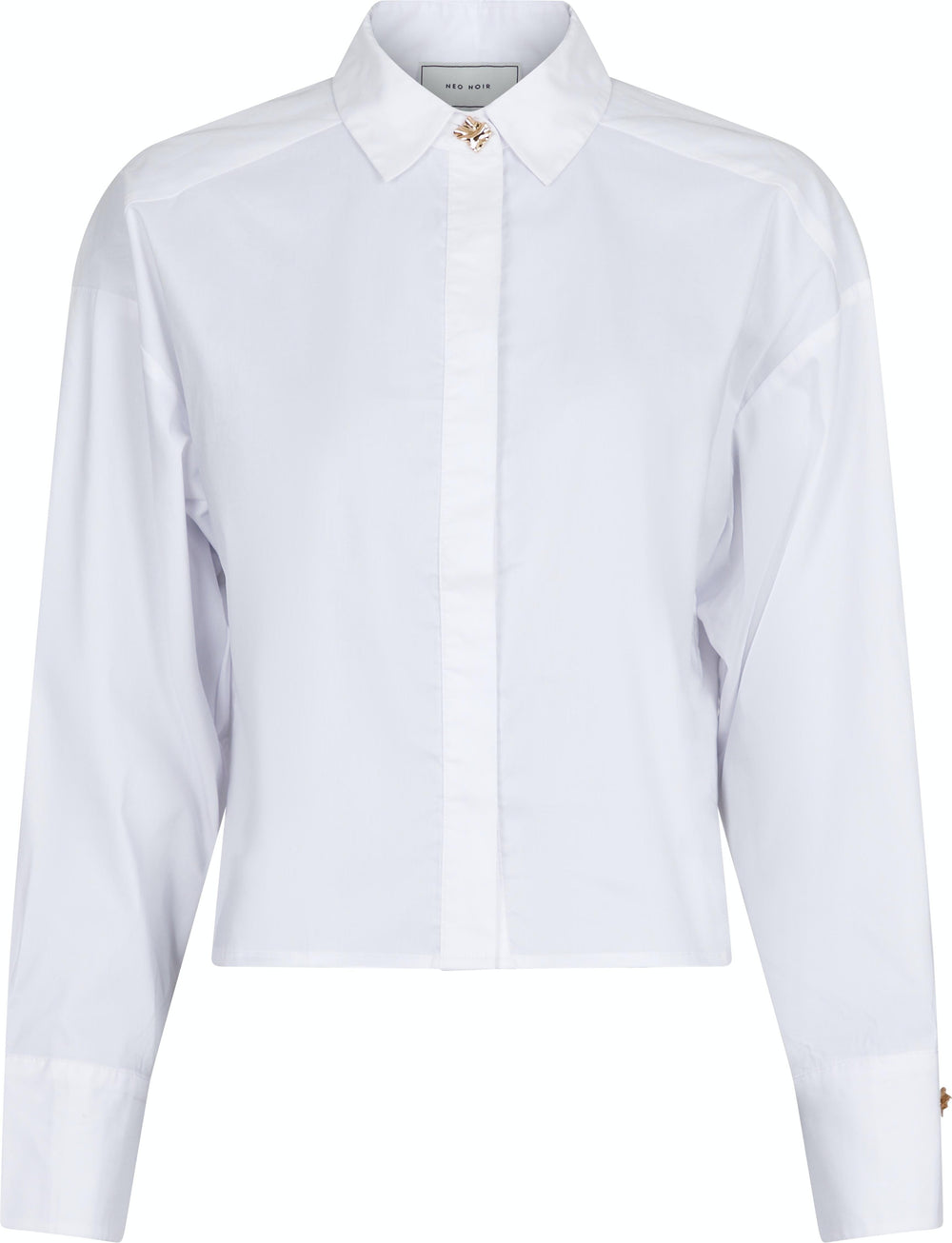 Neo Noir - Wisla Poplin Shirt - White