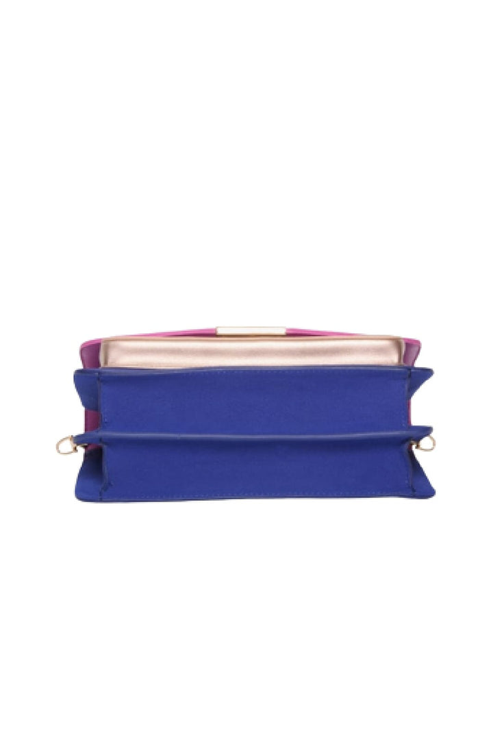 Noella - Blanca Bag Medium - Fucsia/Metallic Rose/Royal Blue Tasker 