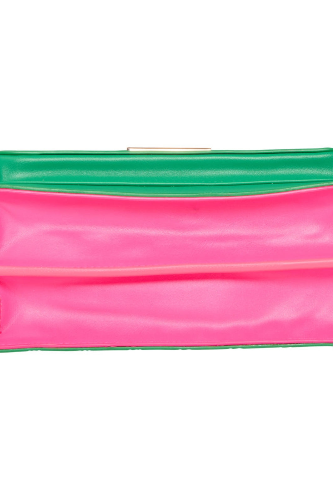 Noella - Blanca Multi Compartment Logo Bag - Green / Neon Pink Tasker 