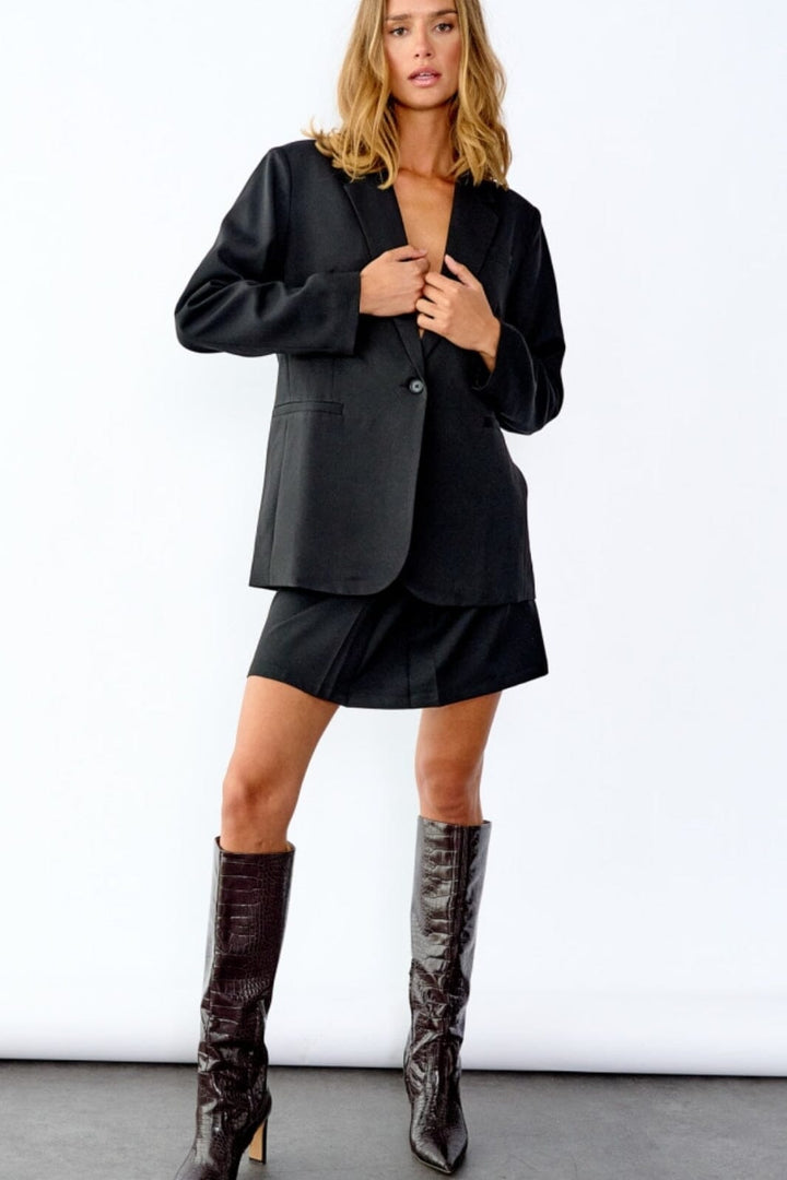 Noella - Bossy Blazer - 004 Black Blazere 