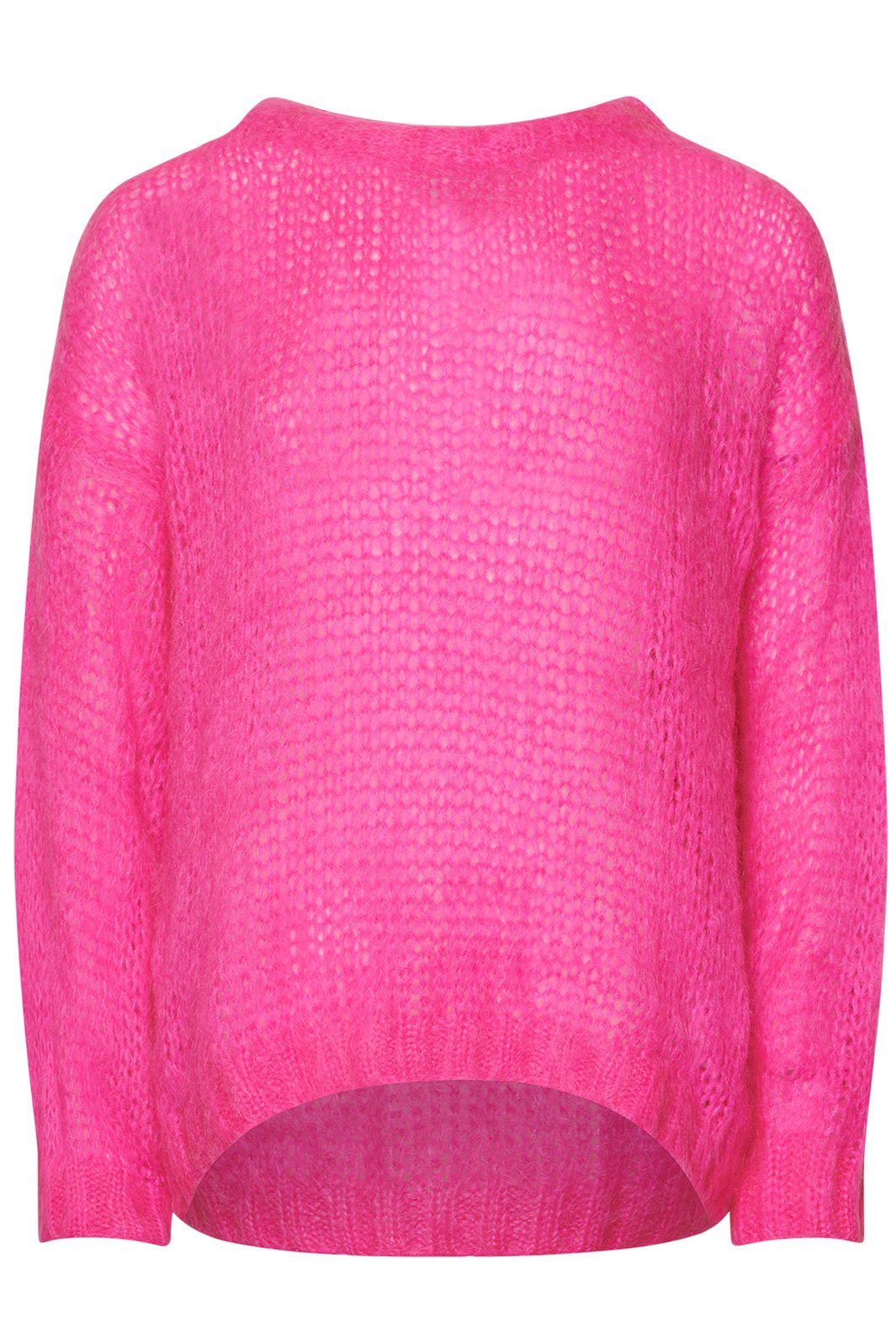 Noella - Delta Knit - Pink Strikbluser 