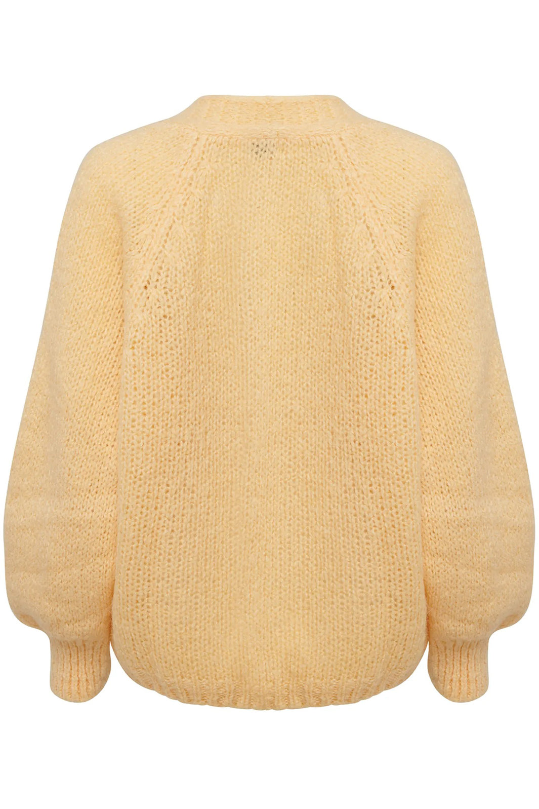 Noella - Fora Knit Cardigan - Yellow Melange Cardigans 