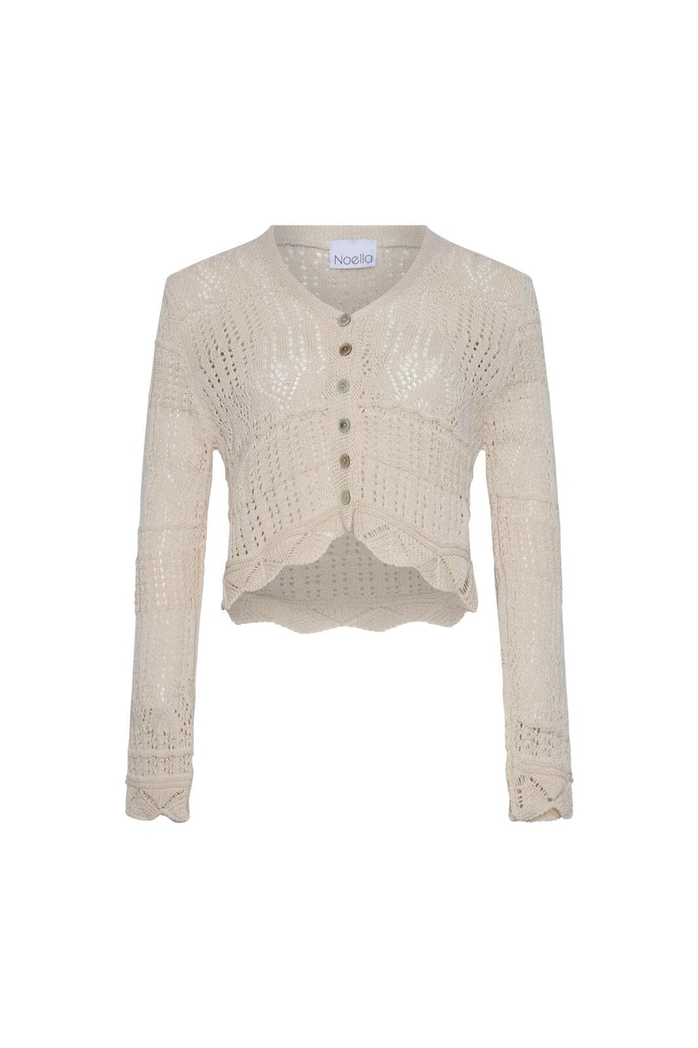 Noella - Jackie Knit Cardigan - 006 Offwhite