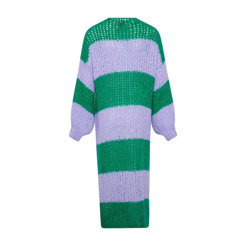 Noella - Jagger Knit Cardigan - 1039 Orabel Green Stripe Cardigans 