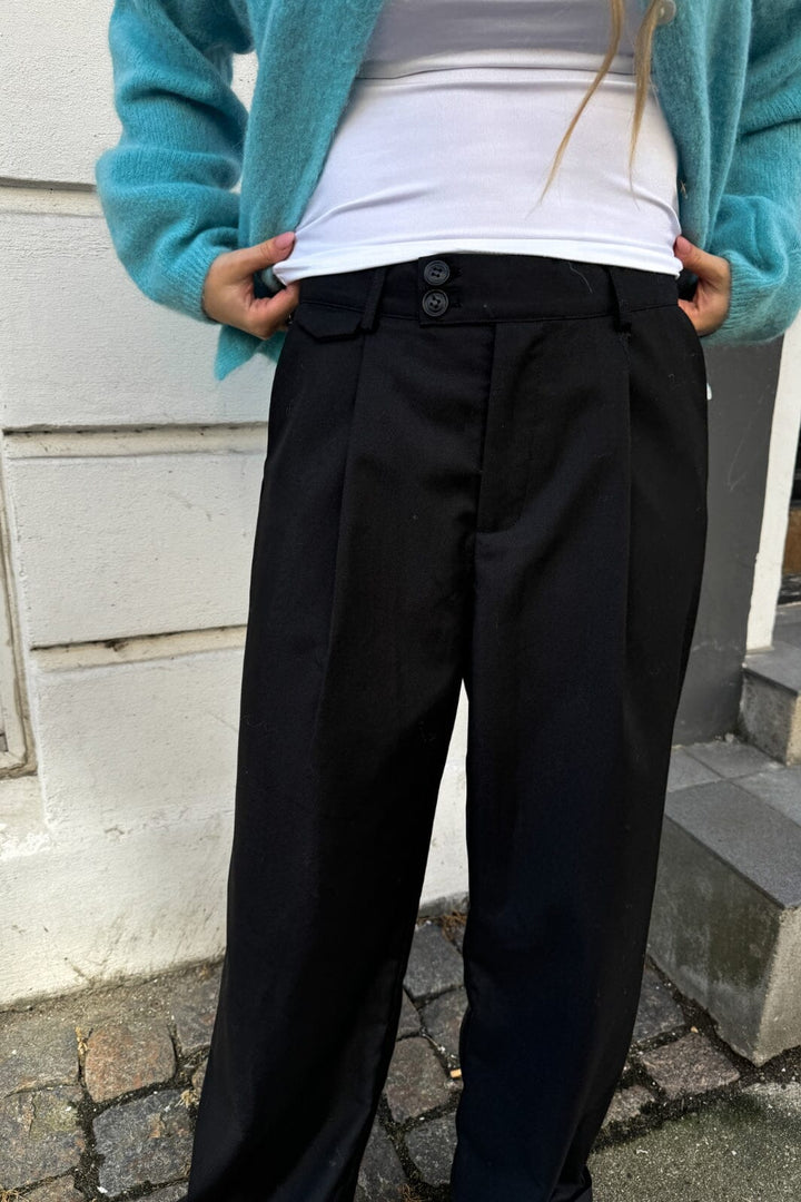 Noella - Joann Pants - 004 Black Bukser 