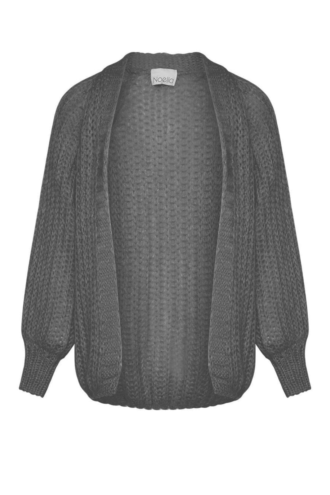 Noella - Joseph Knit Cardigan - 190 Dark Grey Cardigans 