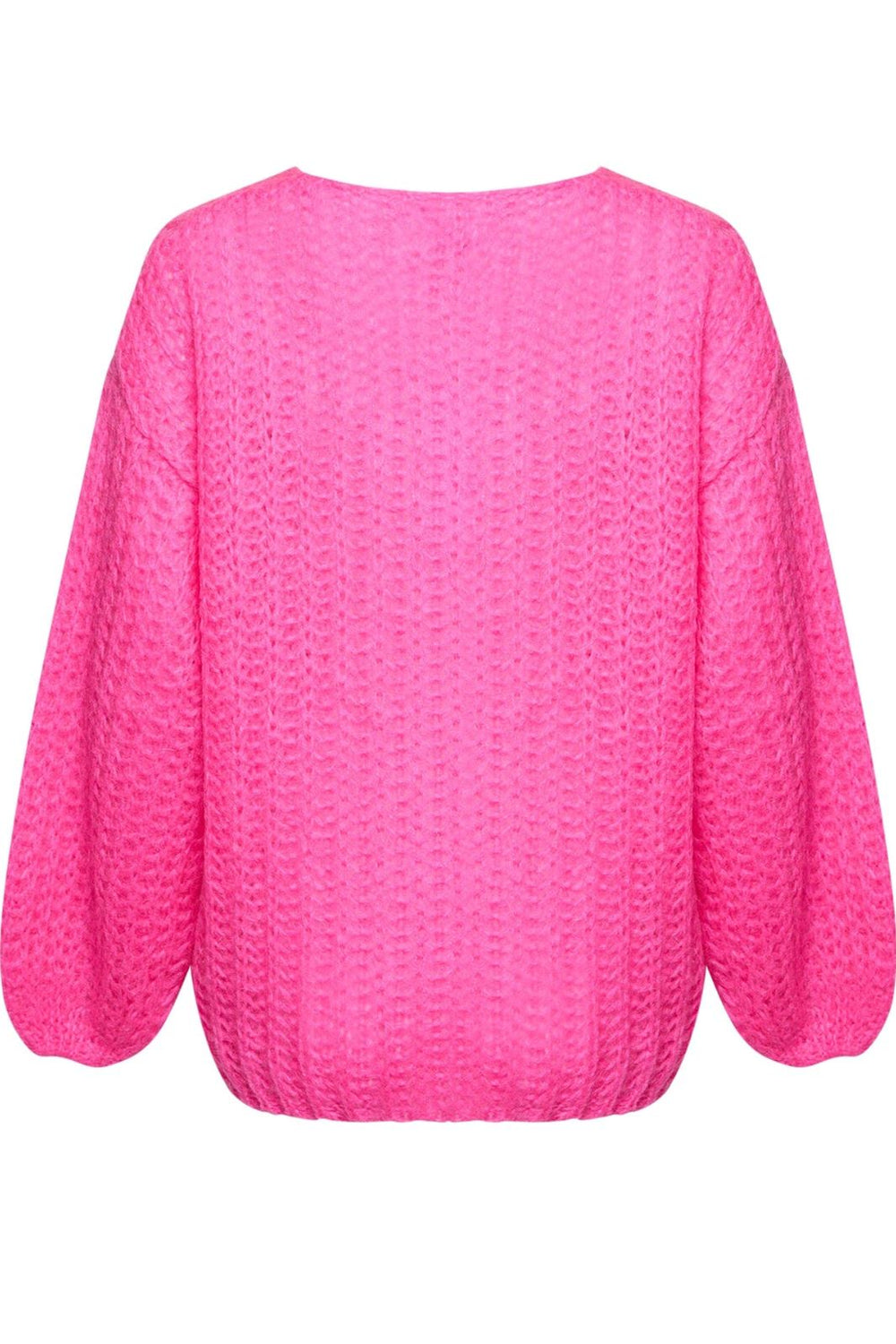 Noella - Joseph Knit Sweater - 031 Bright Pink Strikbluser 