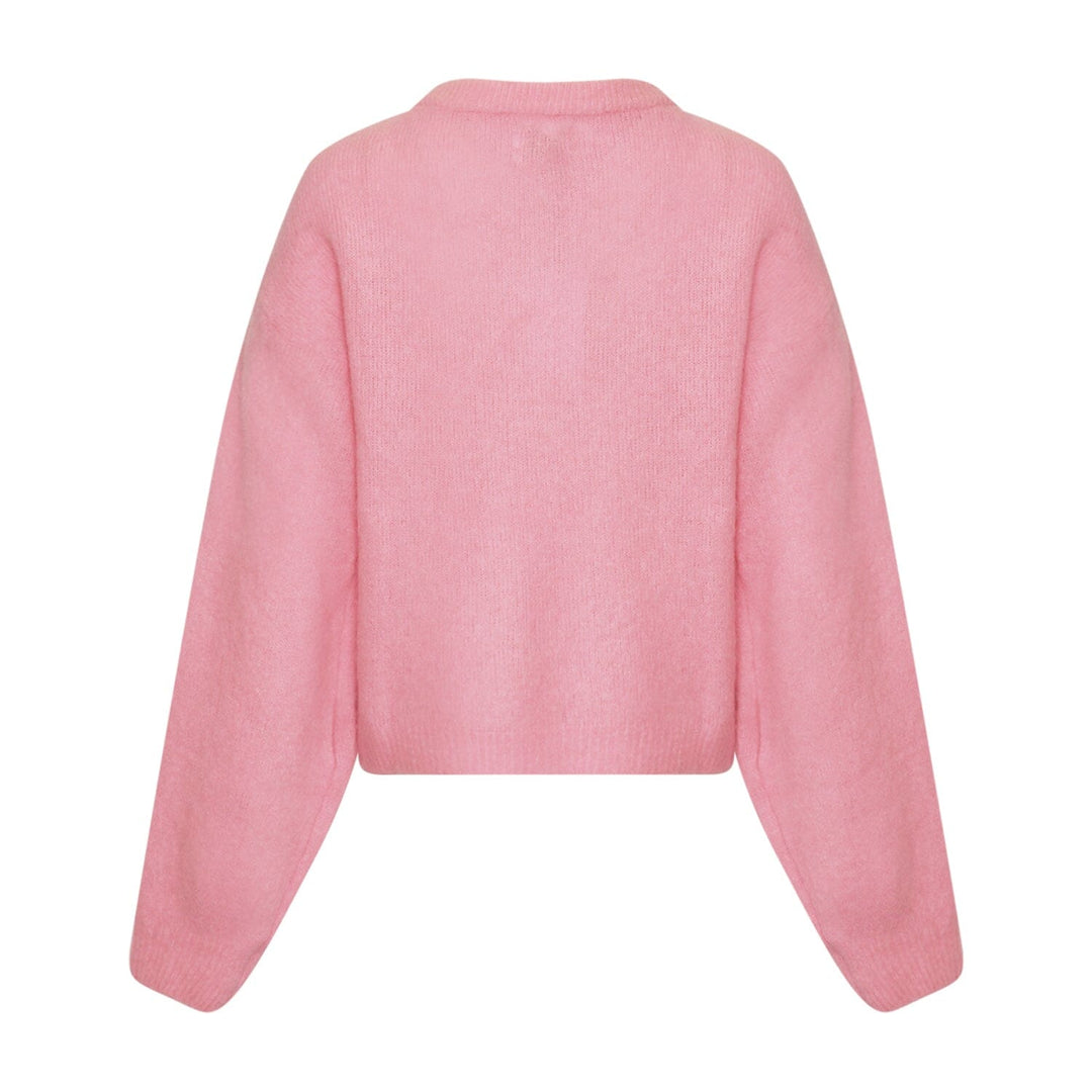 Noella - Kae Ss Knit Cardigan 12940086 - 549 - Blush Cardigans 