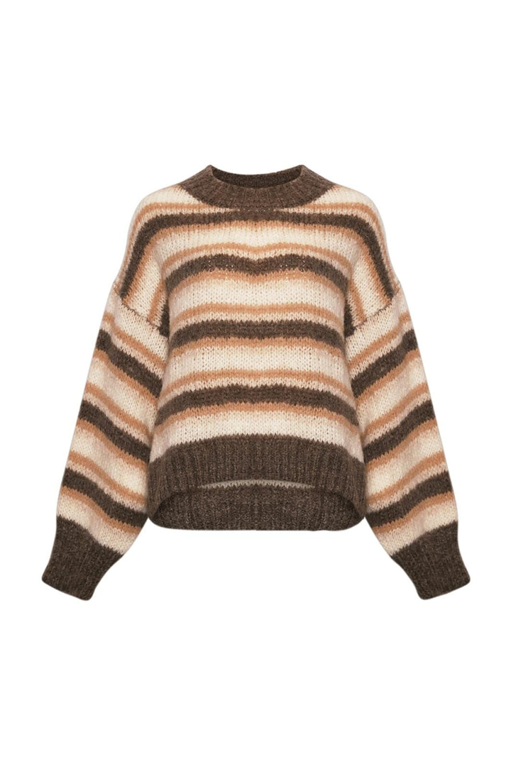 Noella - Keeva Knit - 1228 Brown Stripe