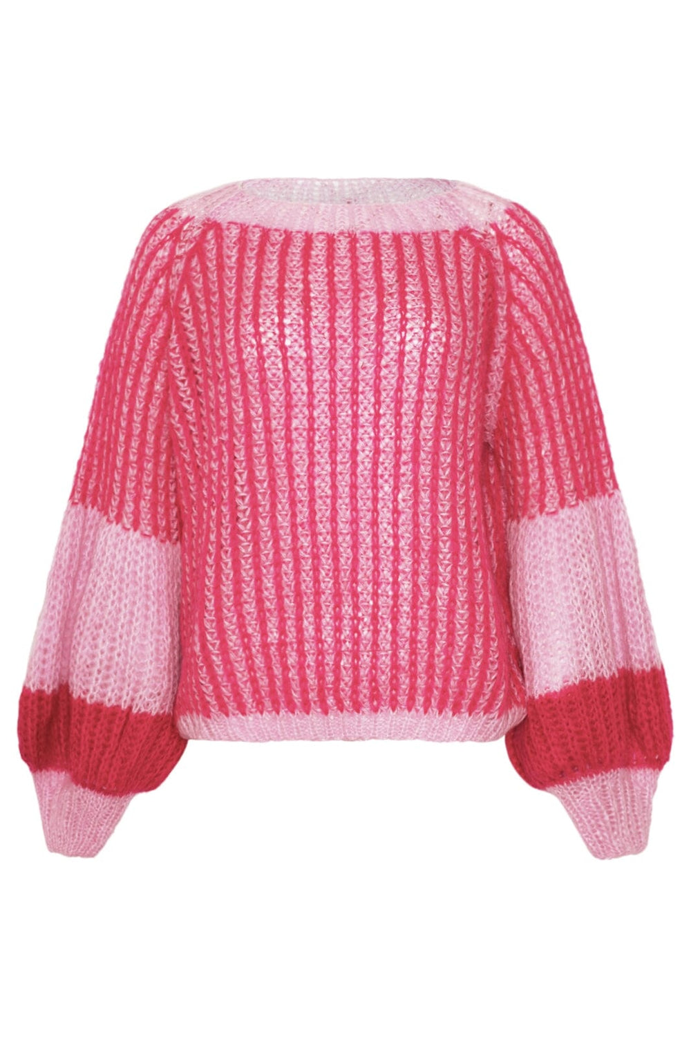 Noella - Liana Knit Sweater - 1035 Pink Bubblegum Strikbluser 