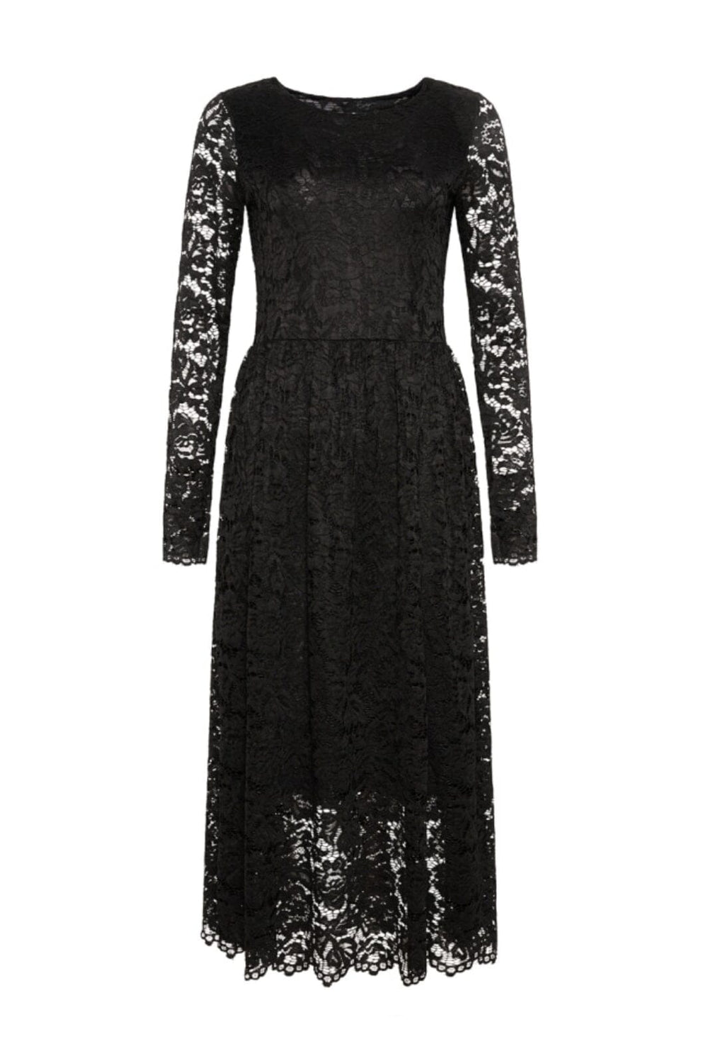 Noella - Lola Lace Dress - Black Kjoler 