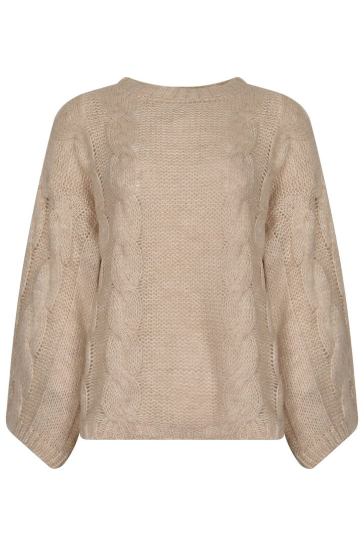 Noella - Lyza Knit 14190001 - 974 - Ivory Strikbluser 