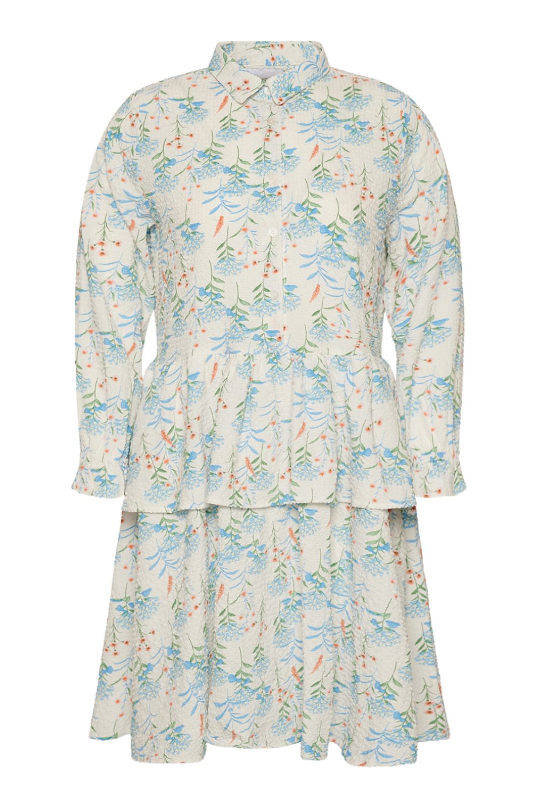 Noella - Maria Dress - White spring flower Kjoler 