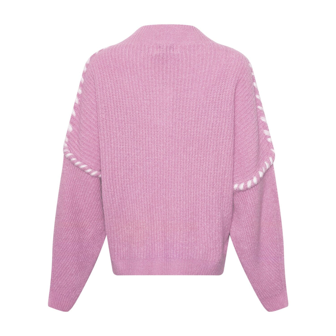 Noella - Olli Knit - 017 Pink Strikbluser 