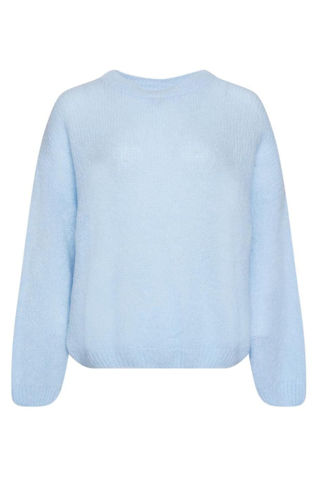 Noella - Renn Knit Sweater - 016 Light Blue Strikbluser 