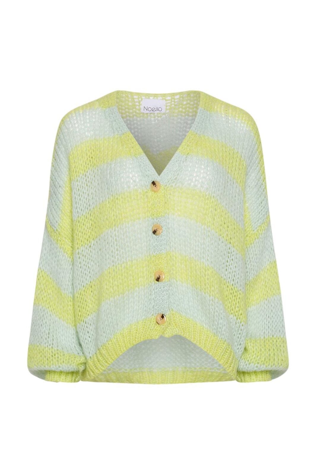 Noella - Riri Knit Cardigan - Light Blue/Green Cardigans 