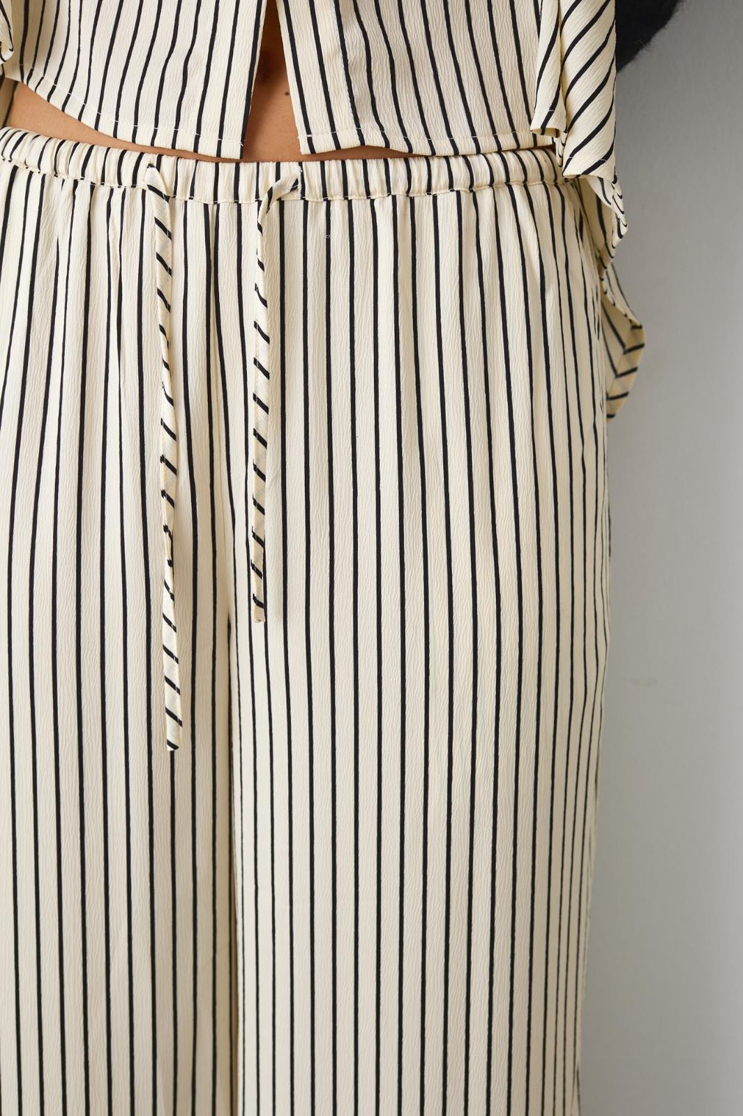 Noella - Samira Pants - 1025 Taya Crème Stripe Bukser 