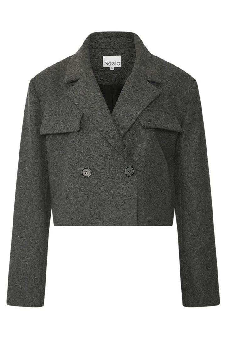 Noella - Sarah Blazer - 019 Dark Grey Melange Blazere 