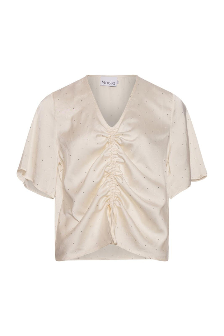 Noella - Serafina Ss Blouse - 974 Ivory