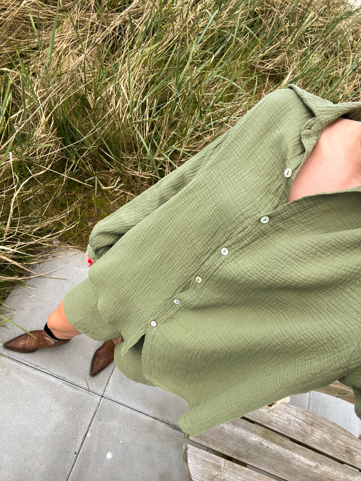 Noella - Suri Shirt - 984 Leaf Green Toppe 