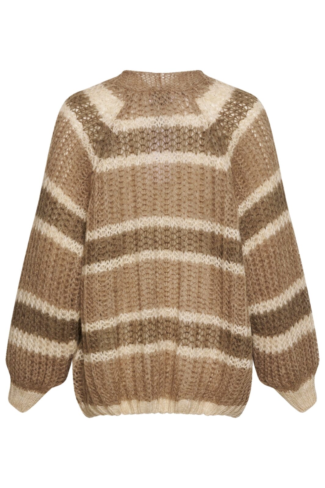 Noella - Vera Knit Cardigan - 930 Brown/Camel/Sand Cardigans 